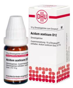ACIDUM ACETICUM D 12 Globuli 10 g von DHU-Arzneimittel GmbH & Co. KG