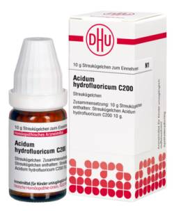 ACIDUM HYDROFLUORICUM C 200 Globuli 10 g von DHU-Arzneimittel GmbH & Co. KG