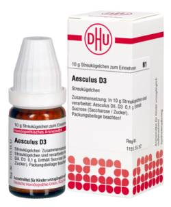 AESCULUS D 3 Globuli 10 g von DHU-Arzneimittel GmbH & Co. KG