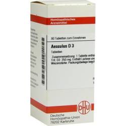 AESCULUS D 3 Tabletten 80 St von DHU-Arzneimittel GmbH & Co. KG