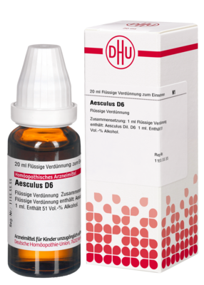 AESCULUS D 6 Dilution 20 ml von DHU-Arzneimittel GmbH & Co. KG