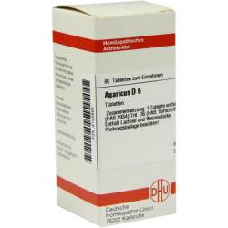 AGARICUS D 6 Tabletten 80 St von DHU-Arzneimittel GmbH & Co. KG