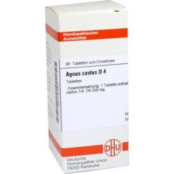 AGNUS CASTUS D 4 Tabletten 80 St von DHU-Arzneimittel GmbH & Co. KG