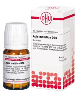 APIS MELLIFICA D 30 Tabletten 80 St von DHU-Arzneimittel GmbH & Co. KG