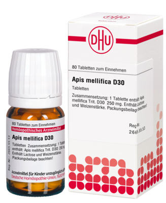APIS MELLIFICA D 30 Tabletten 80 St von DHU-Arzneimittel GmbH & Co. KG