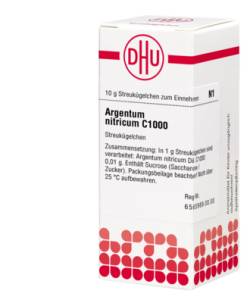 ARGENTUM NITRICUM C 1000 Globuli 10 g von DHU-Arzneimittel GmbH & Co. KG
