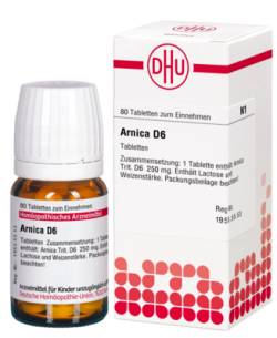 ARNICA D 6 Tabletten 80 St von DHU-Arzneimittel GmbH & Co. KG