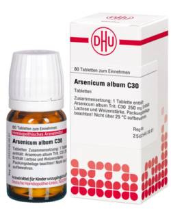 ARSENICUM ALBUM C 30 Tabletten 80 St von DHU-Arzneimittel GmbH & Co. KG
