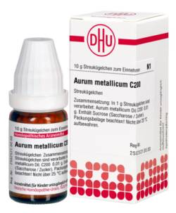 AURUM METALLICUM C 200 Globuli 10 g von DHU-Arzneimittel GmbH & Co. KG