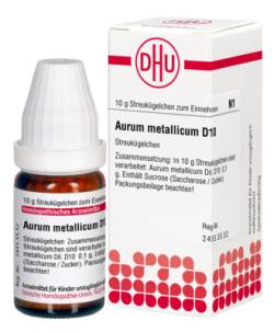 AURUM METALLICUM D 10 Globuli 10 g von DHU-Arzneimittel GmbH & Co. KG