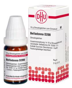 BELLADONNA D 200 Globuli 10 g von DHU-Arzneimittel GmbH & Co. KG