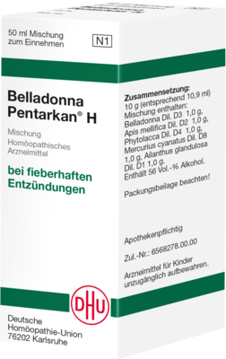 BELLADONNA PENTARKAN H Mischung 50 ml von DHU-Arzneimittel GmbH & Co. KG