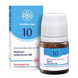 DHU Schüssler-Salz Nr. 10 Natrium sulfuricum D 6 Globuli von DHU-Arzneimittel GmbH & Co. KG