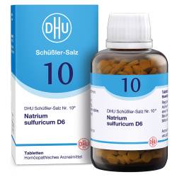 "BIOCHEMIE DHU 10 Natrium sulfuricum D 6 Tabletten 900 Stück" von "DHU-Arzneimittel GmbH & Co. KG"