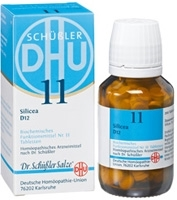 BIOCHEMIE DHU 11 Silicea D 12 Tabletten 80 St von DHU-Arzneimittel GmbH & Co. KG