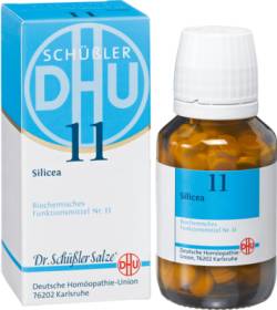 BIOCHEMIE DHU 11 Silicea D 3 Tabletten 200 St von DHU-Arzneimittel GmbH & Co. KG