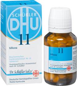 BIOCHEMIE DHU 11 Silicea D 6 Tabletten 80 St von DHU-Arzneimittel GmbH & Co. KG