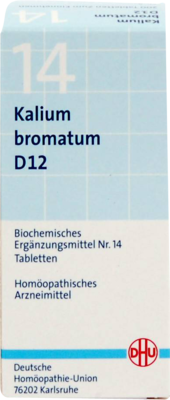 BIOCHEMIE DHU 14 Kalium bromatum D 12 Tabletten 200 St von DHU-Arzneimittel GmbH & Co. KG