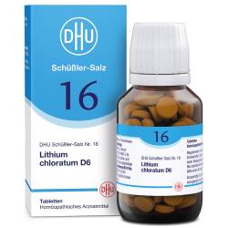DHU Schüssler-Salz Nr. 16 Lithium chloratum D 6 Tabletten von DHU-Arzneimittel GmbH & Co. KG