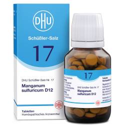 DHU Schüssler-Salz Nr. 17 Manganum sulfuricum D 12 Tabletten von DHU-Arzneimittel GmbH & Co. KG