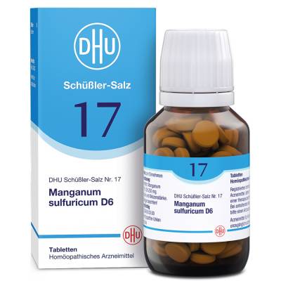 DHU Schüssler-Salz Nr. 17 Manganum sulfuricum D 6 von DHU-Arzneimittel GmbH & Co. KG