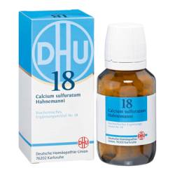 BIOCHEMIE DHU 18 Calcium sulfuratum D 12 Tabletten 420 St von DHU-Arzneimittel GmbH & Co. KG