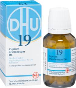 BIOCHEMIE DHU 19 Cuprum arsenicosum D 6 Tabletten 200 St von DHU-Arzneimittel GmbH & Co. KG