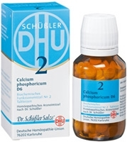 BIOCHEMIE DHU 2 Calcium phosphoricum D 6 Tabletten 80 St von DHU-Arzneimittel GmbH & Co. KG