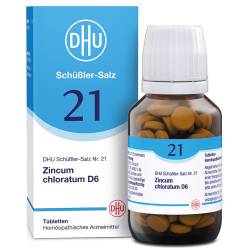 DHU Schüssler-Salz Nr. 21 Zincum chloratum D 6 von DHU-Arzneimittel GmbH & Co. KG