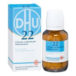 BIOCHEMIE DHU 22 Calcium carbonicum D 12 Tabletten 420 St von DHU-Arzneimittel GmbH & Co. KG