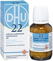 BIOCHEMIE DHU 22 Calcium carbonicum D 6 Tabletten 80 St von DHU-Arzneimittel GmbH & Co. KG