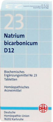 BIOCHEMIE DHU 23 Natrium bicarbonicum D 12 Tabl. 200 St von DHU-Arzneimittel GmbH & Co. KG