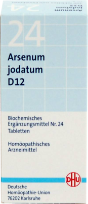 BIOCHEMIE DHU 24 Arsenum jodatum D 12 Tabletten 200 St von DHU-Arzneimittel GmbH & Co. KG