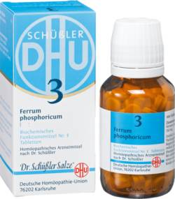 BIOCHEMIE DHU 3 Ferrum phosphoricum D 6 Tabletten 80 St von DHU-Arzneimittel GmbH & Co. KG