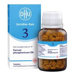 DHU Schüßler-Salz Nr. 3 Ferrum phosphoricum D6 von DHU-Arzneimittel GmbH & Co. KG