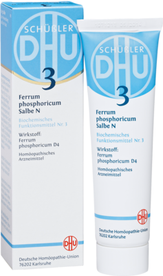 BIOCHEMIE DHU 3 Ferrum phosphoricum N D 4 Salbe 50 g von DHU-Arzneimittel GmbH & Co. KG