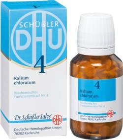 BIOCHEMIE DHU 4 Kalium chloratum D 12 Tabletten 80 St von DHU-Arzneimittel GmbH & Co. KG