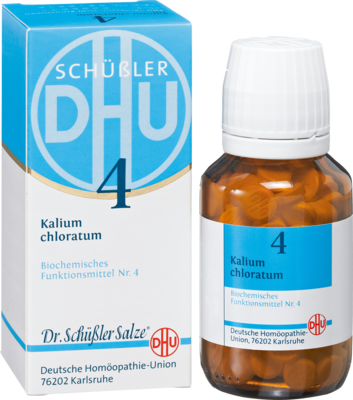 BIOCHEMIE DHU 4 Kalium chloratum D 12 Tabletten 80 St von DHU-Arzneimittel GmbH & Co. KG