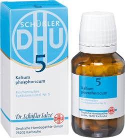 BIOCHEMIE DHU 5 Kalium phosphoricum D 12 Tabletten 80 St von DHU-Arzneimittel GmbH & Co. KG