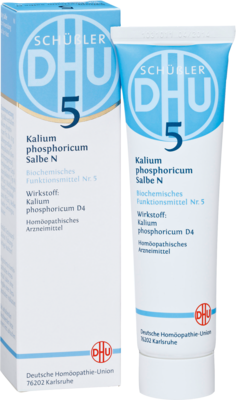 BIOCHEMIE DHU 5 Kalium phosphoricum N D 4 Salbe 50 g von DHU-Arzneimittel GmbH & Co. KG