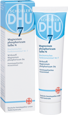 BIOCHEMIE DHU 7 Magnesium phosphoricum N D 4 Salbe 50 g von DHU-Arzneimittel GmbH & Co. KG