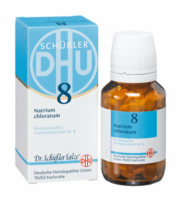 BIOCHEMIE DHU 8 Natrium chloratum D 12 Tabletten 420 St von DHU-Arzneimittel GmbH & Co. KG
