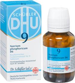 BIOCHEMIE DHU 9 Natrium phosphoricum D 6 Tabletten 80 St von DHU-Arzneimittel GmbH & Co. KG