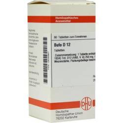BUFO D 12 Tabletten 80 St von DHU-Arzneimittel GmbH & Co. KG