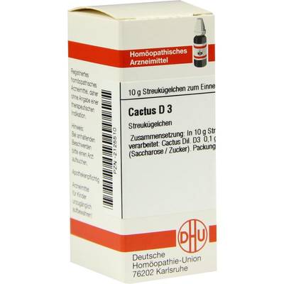 CACTUS D 3 Globuli 10 g von DHU-Arzneimittel GmbH & Co. KG