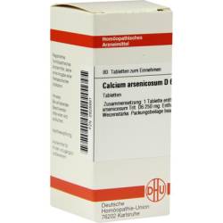 CALCIUM ARSENICOSUM D 6 Tabletten 80 St von DHU-Arzneimittel GmbH & Co. KG