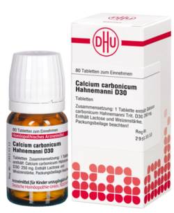 CALCIUM CARBONICUM Hahnemanni D 30 Tabletten 80 St von DHU-Arzneimittel GmbH & Co. KG