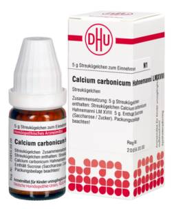 CALCIUM CARBONICUM Hahnemanni LM XVIII Globuli 5 g von DHU-Arzneimittel GmbH & Co. KG