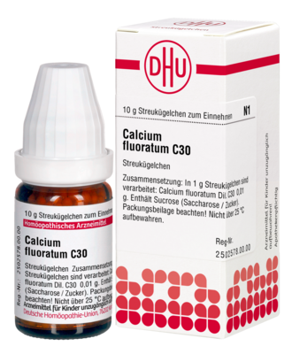 CALCIUM FLUORATUM C 30 Globuli 10 g von DHU-Arzneimittel GmbH & Co. KG