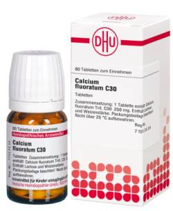 CALCIUM FLUORATUM C 30 Tabletten 80 St von DHU-Arzneimittel GmbH & Co. KG